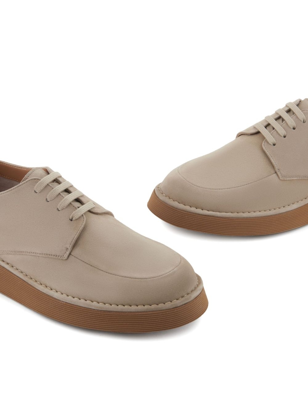 leather derby shoes - 5