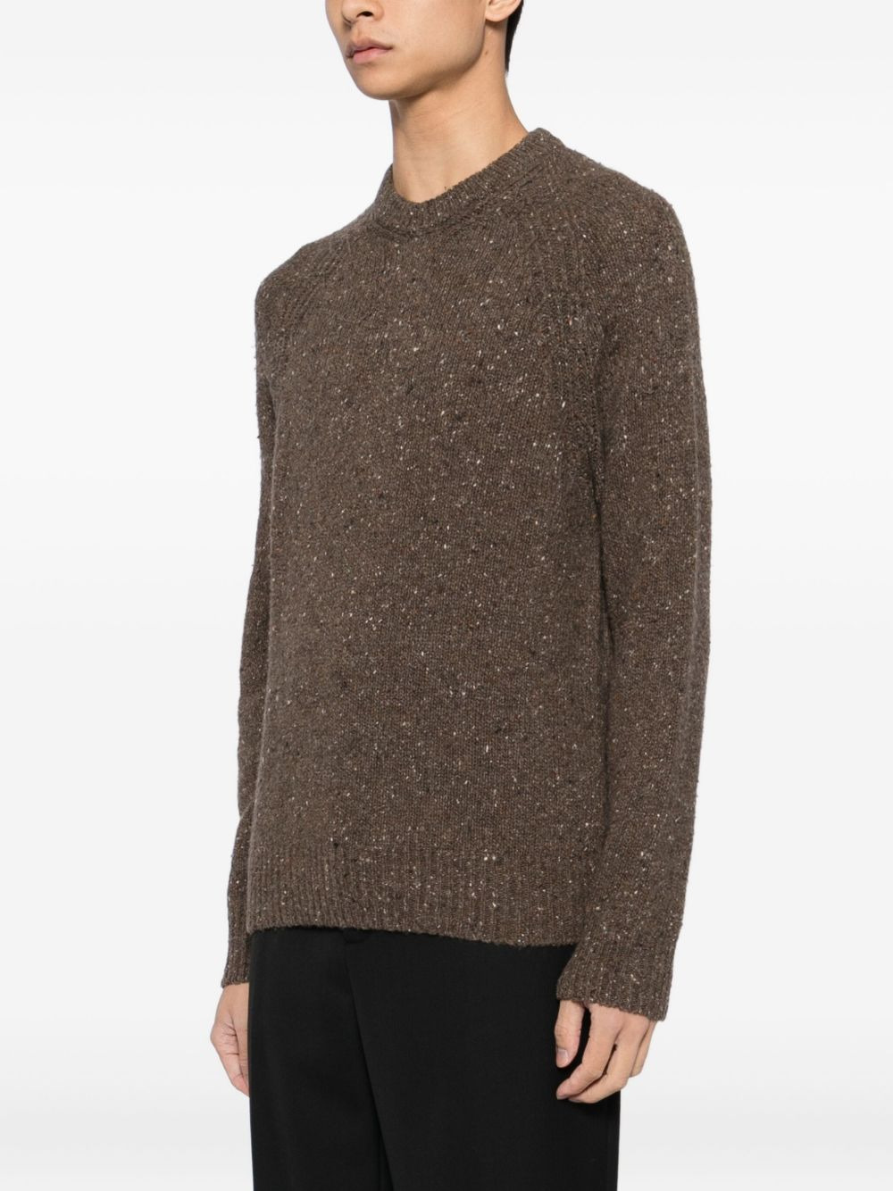 SPECKLED CREW-NECK SWEATER - 5
