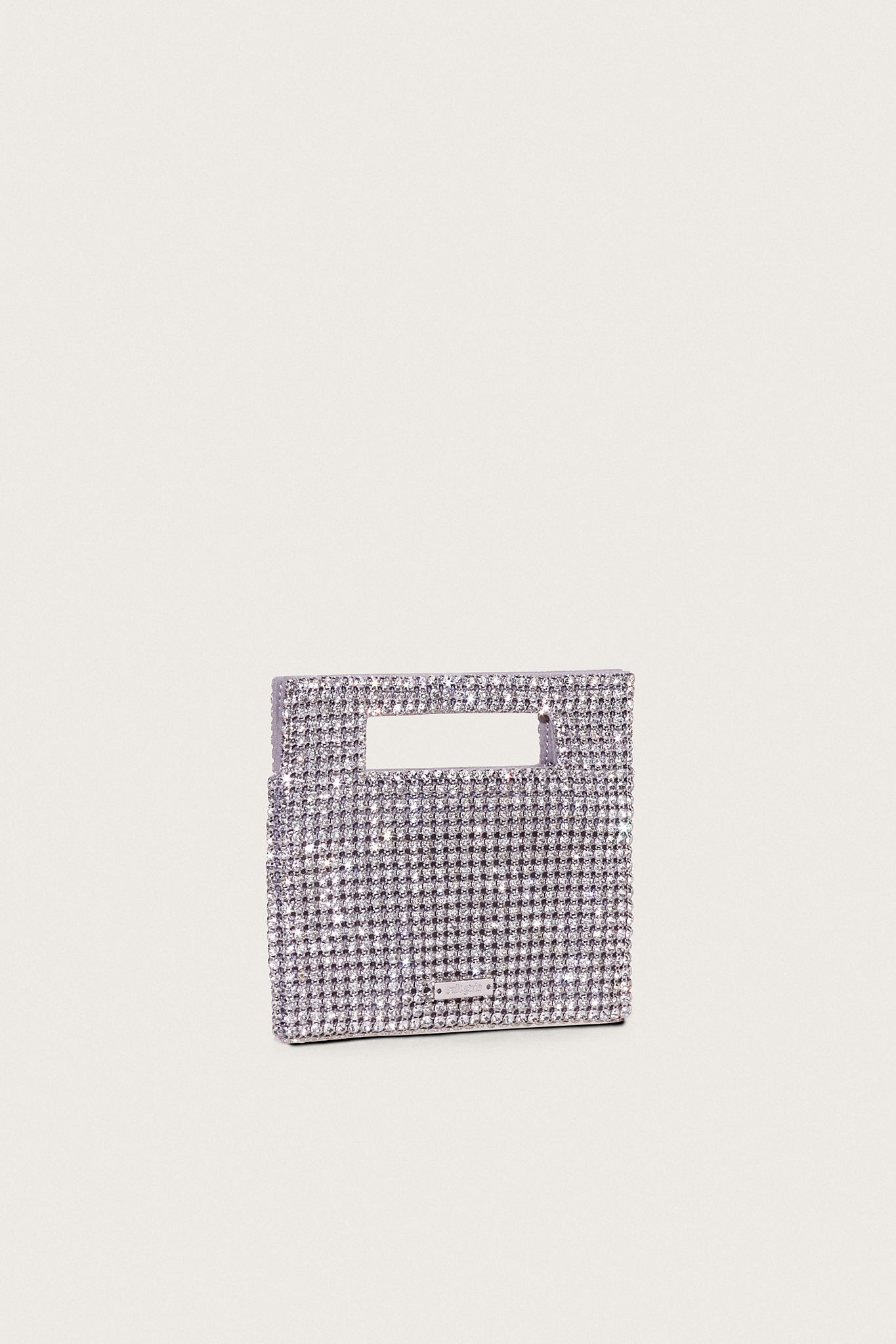 LUCINDA NANO RHINESTONE CLUTCH - 2