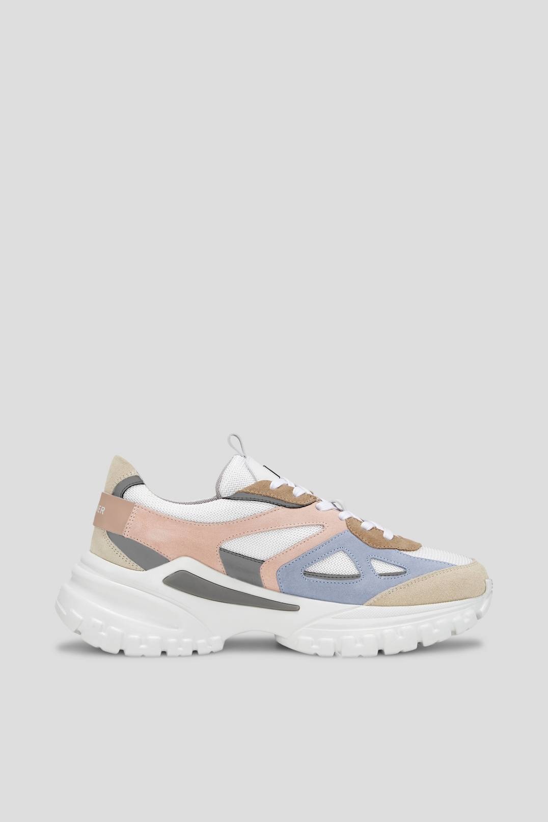 TOKYO PLATFORM TRAINERS IN WHITE/PINK - 2