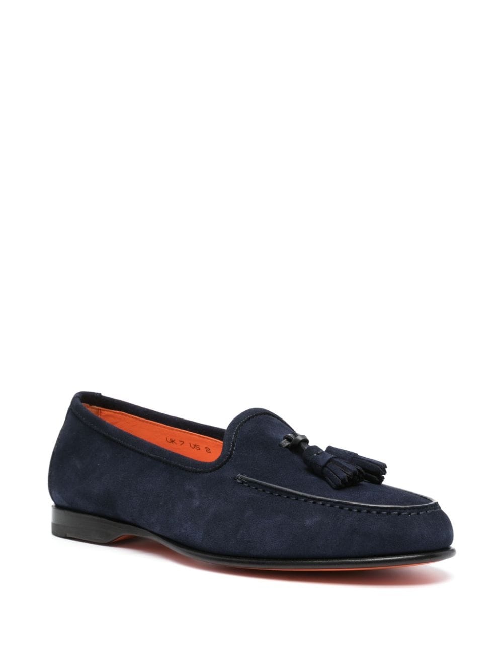 tassel-detail suede loafers - 2