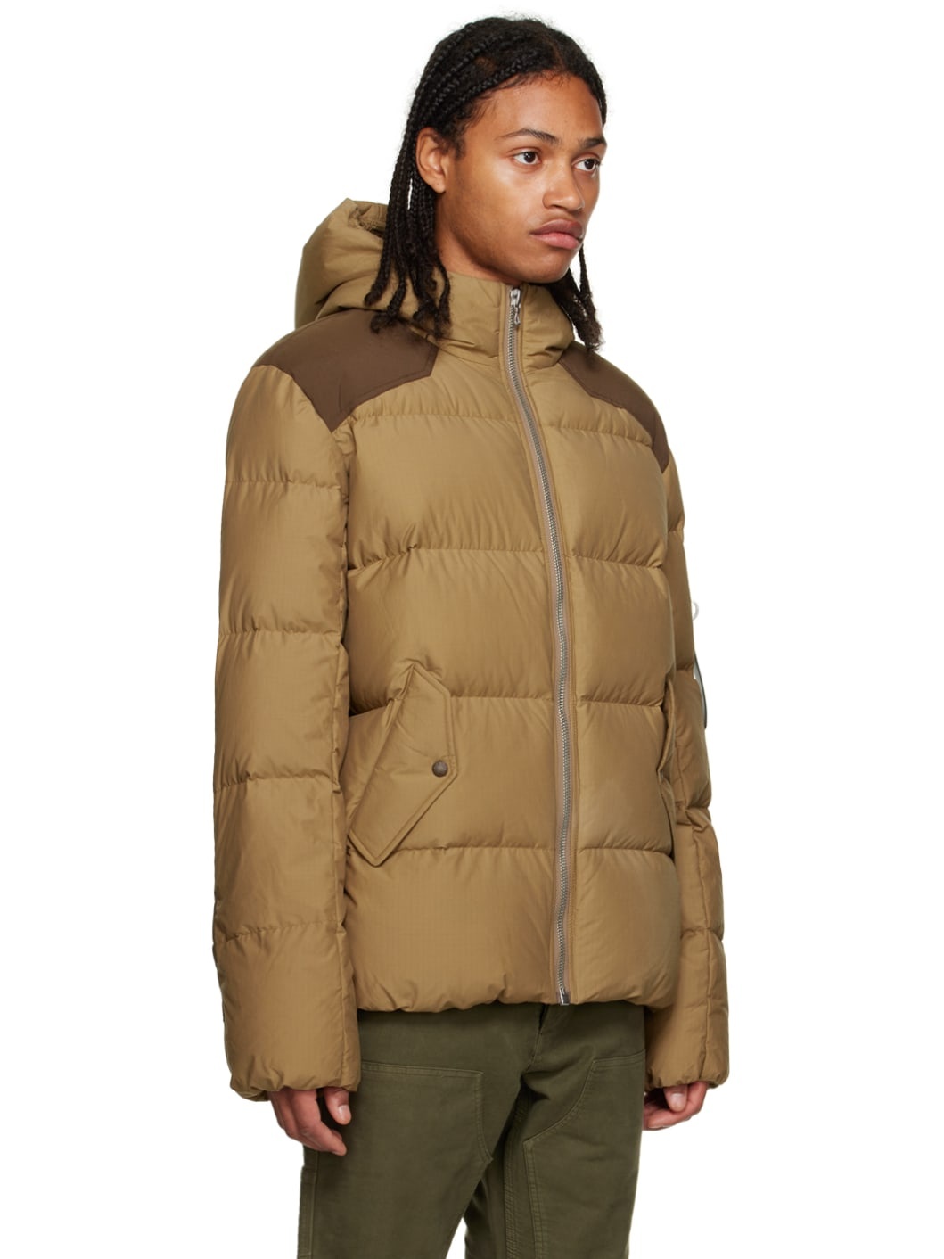 Beige Byron Down Jacket - 2