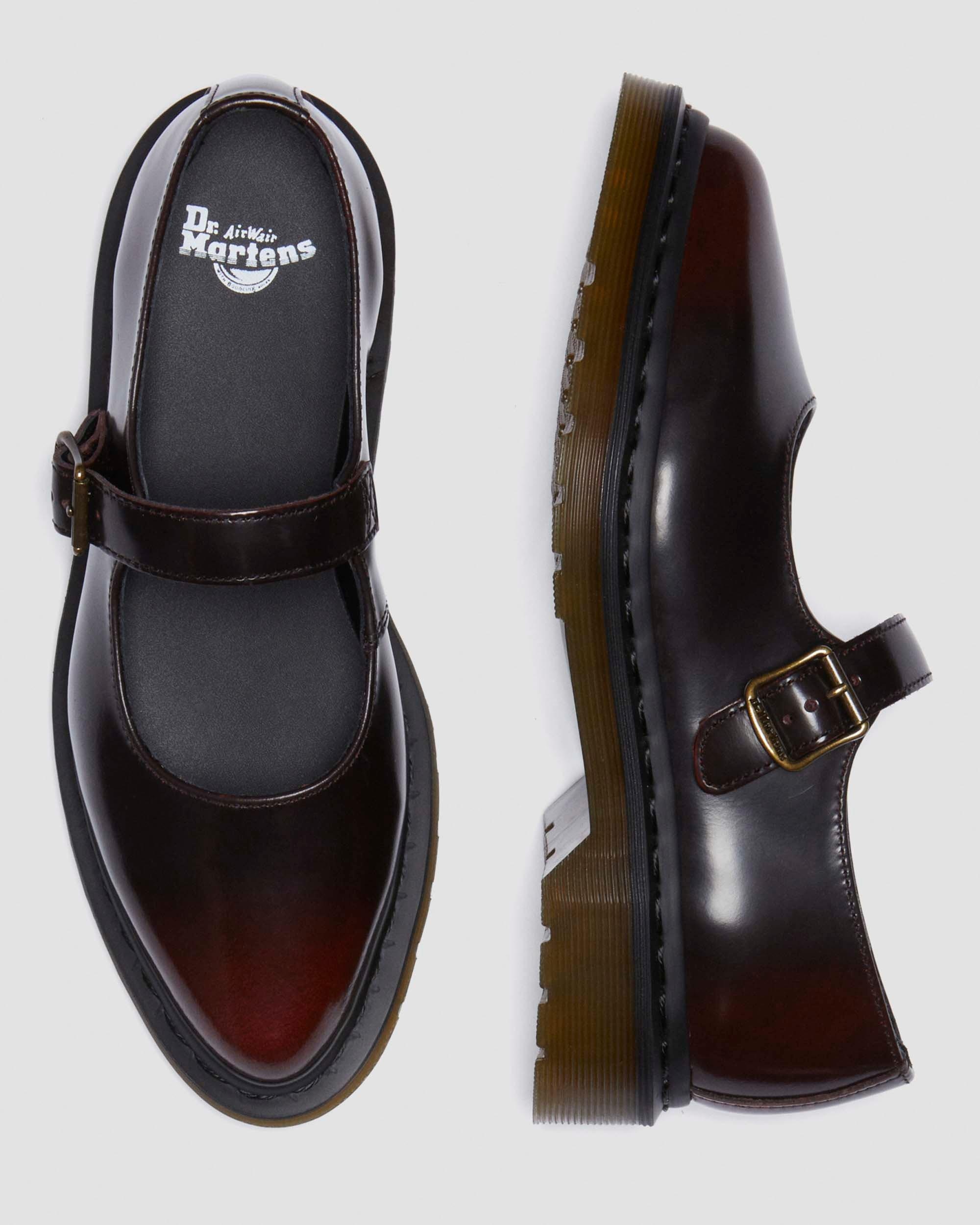 Elphie Leather Mary Jane Shoes - 10