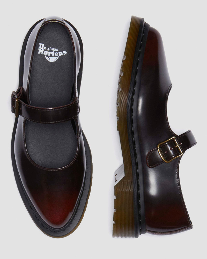 Elphie Leather Mary Jane Shoes 10
