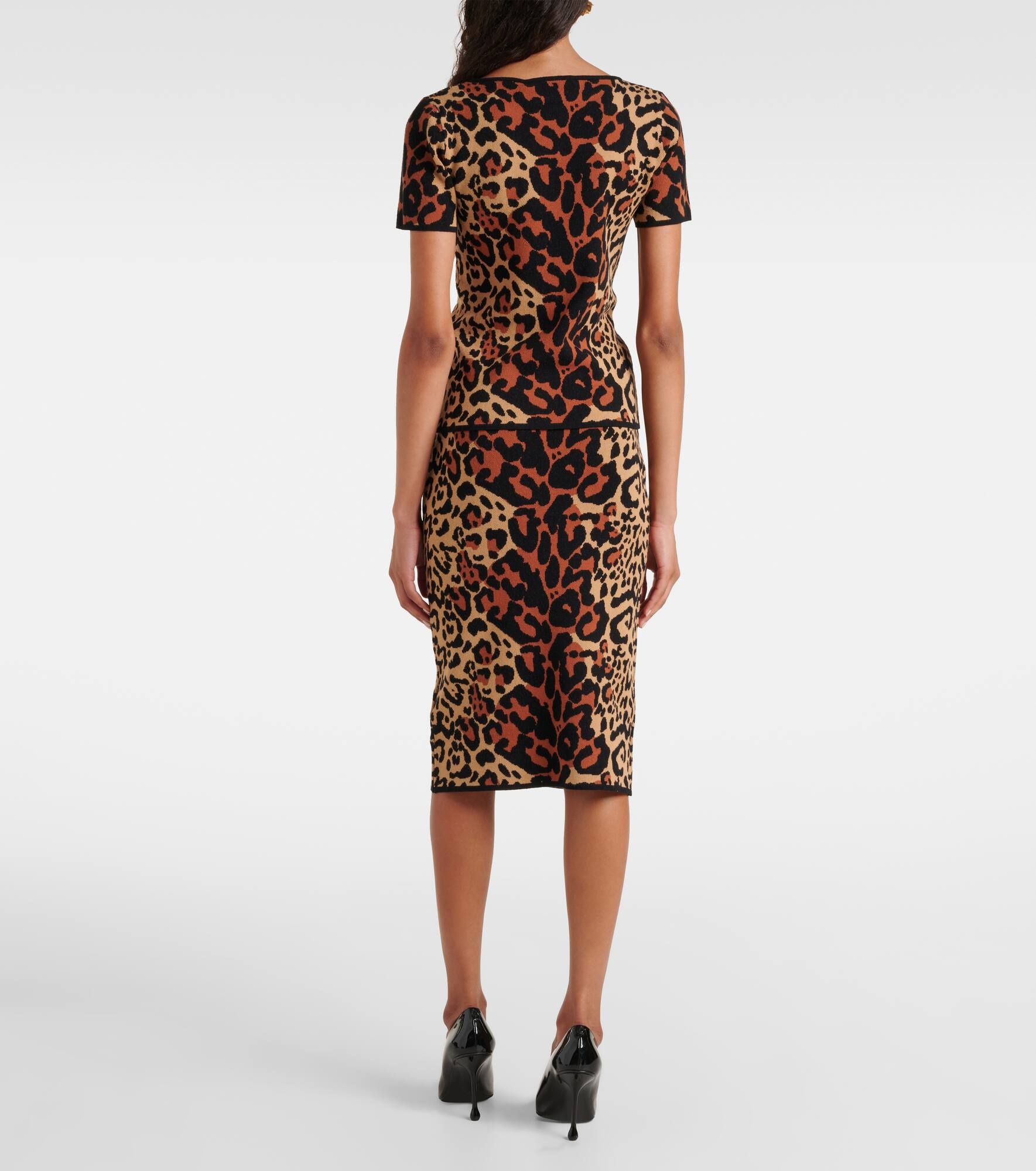 Shoert leopard-print top - 3