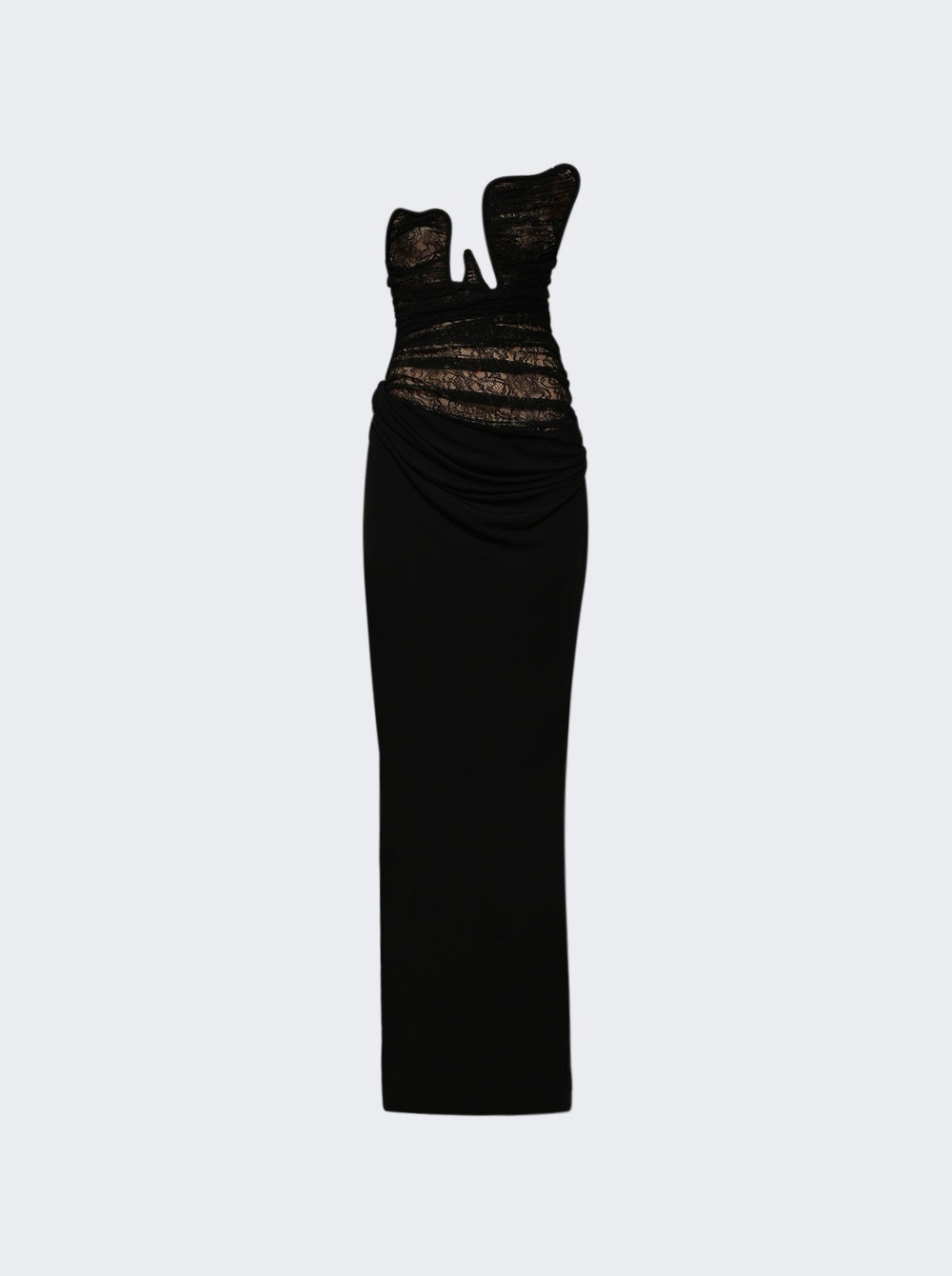 Salacia Lace Gown Black - 1