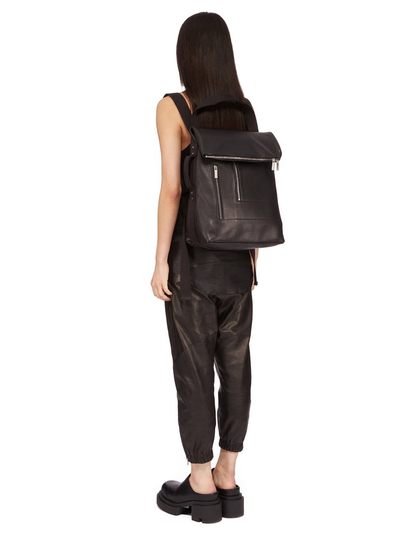 Cargo leather backpack 9