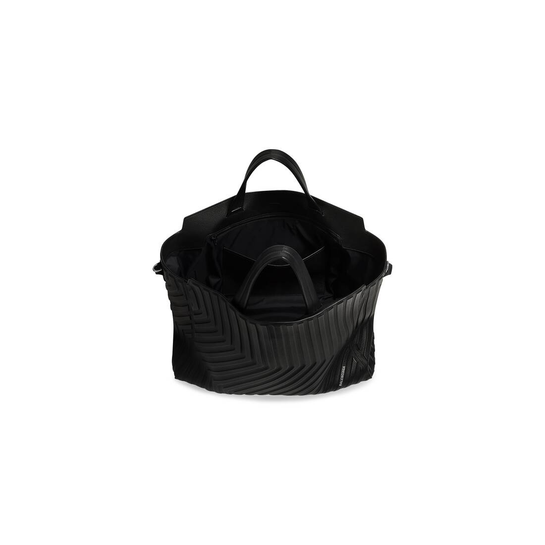Men's Car Large East-west Tote Bag in Black - 6