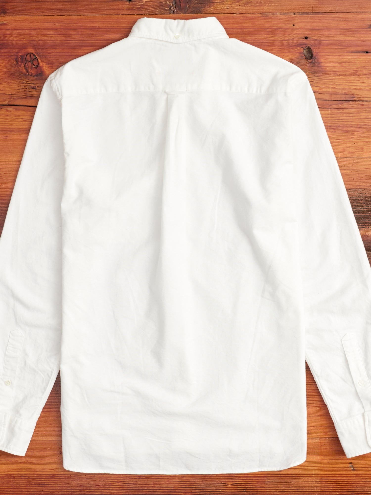 Oxford Button-Down Shirt in White - 8