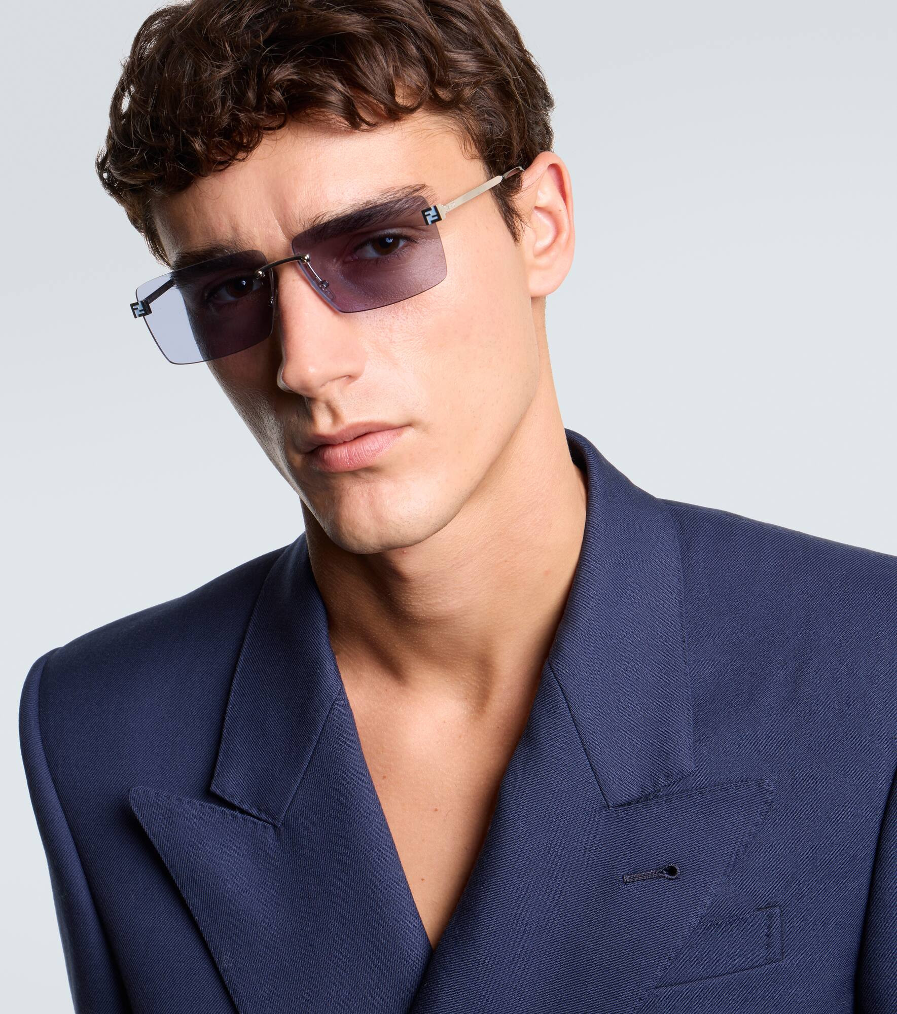 Fendi Sky rectangular sunglasses - 3