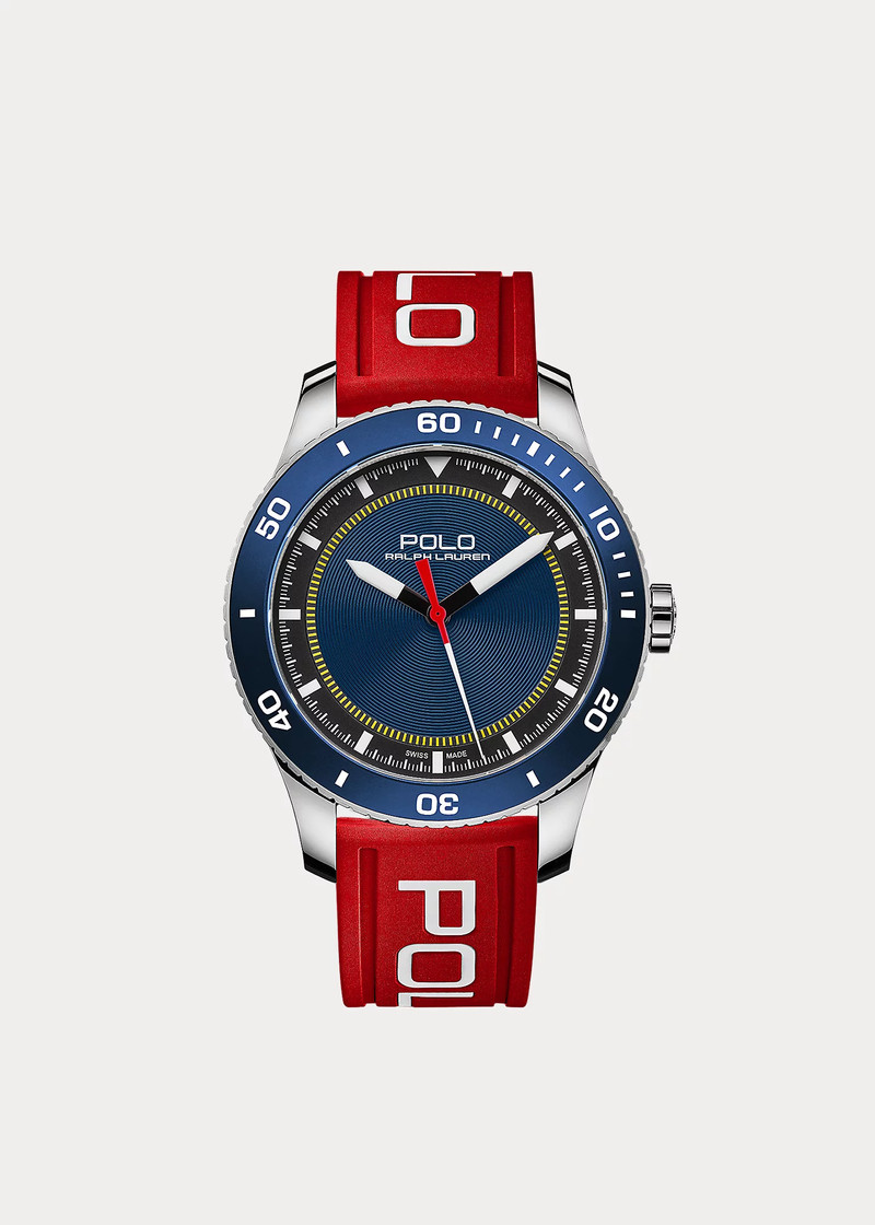 42 MM Polo Sport Steel Watch 1