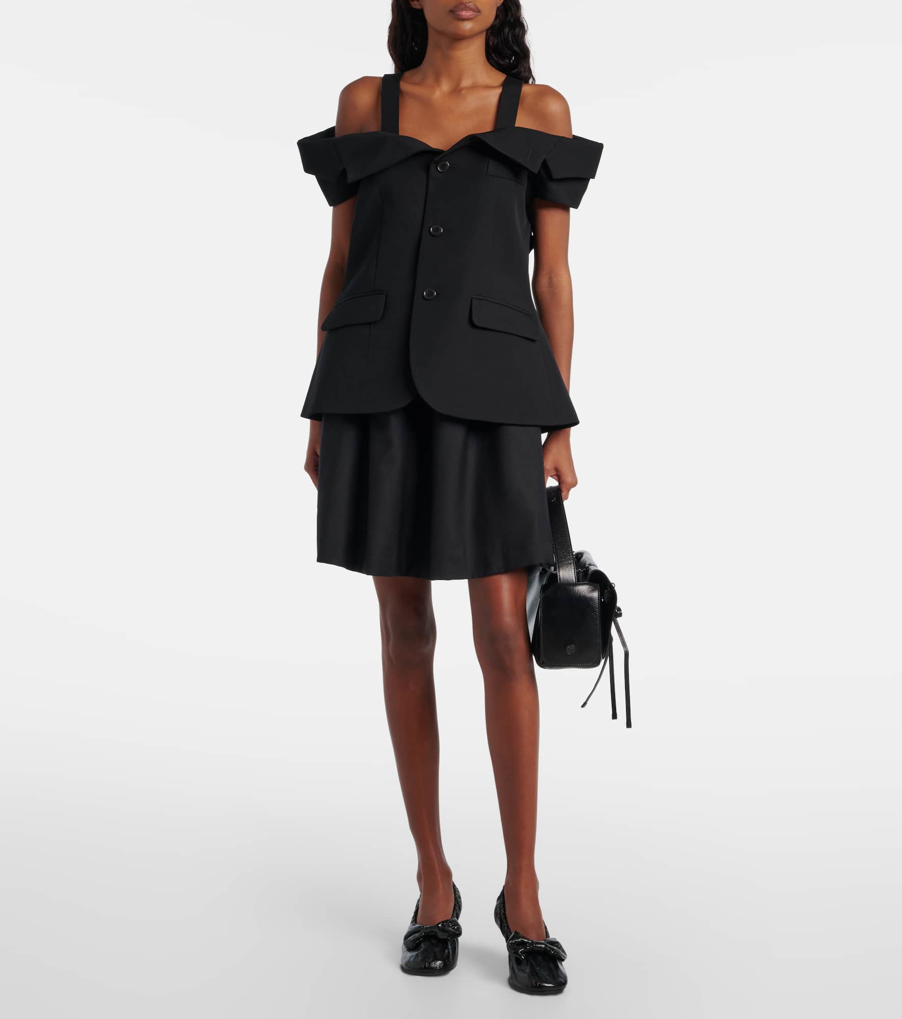 Cutout wool top - 2