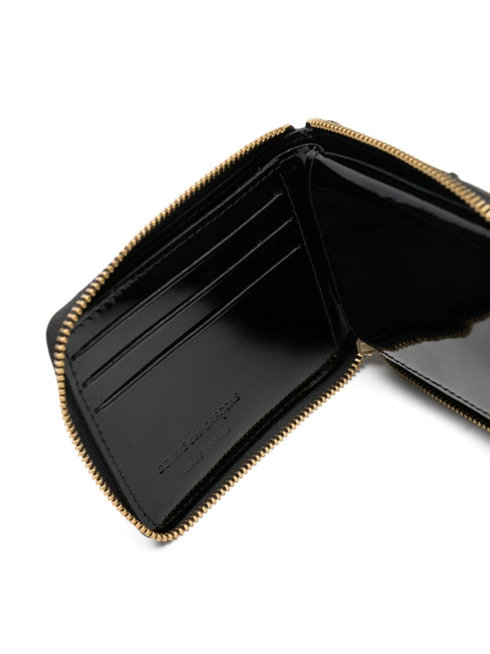 Reversed Hem leather wallet - 3