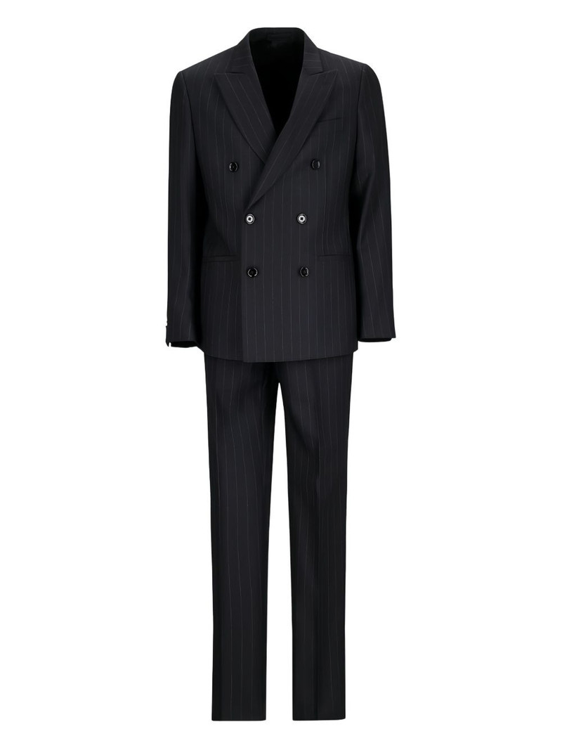 pinstripe double-breasted suit 1