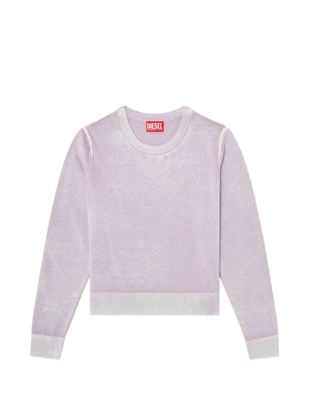 jumper with faded reverse print - 1