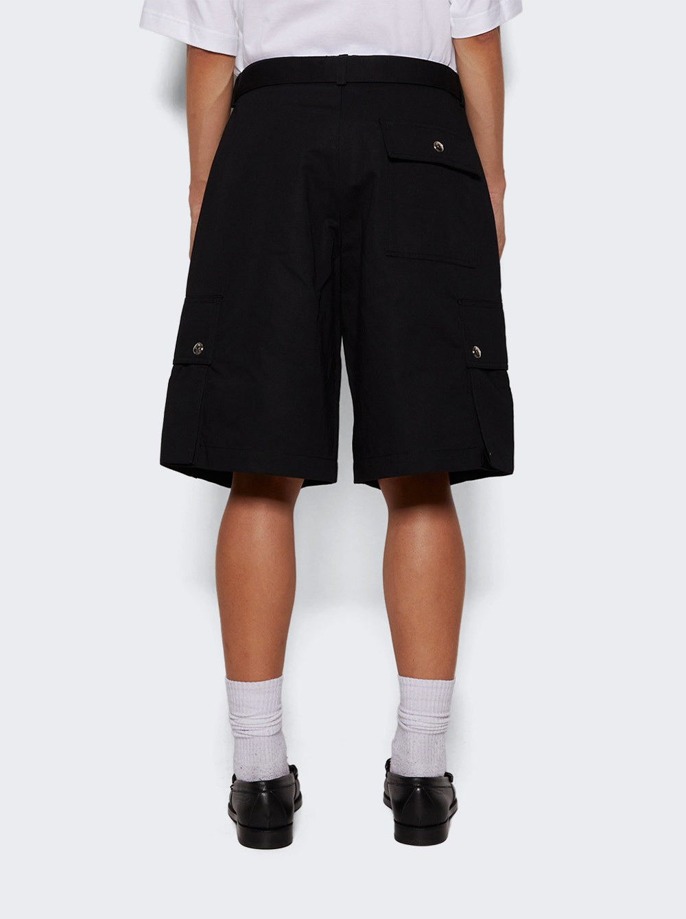 Le Cargo Bermuda Shorts Black - 5