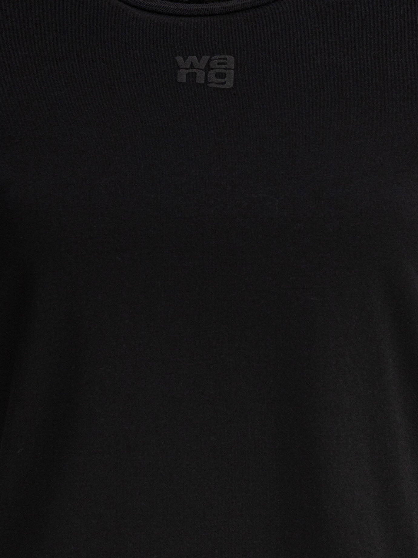 Alexander Wang Essential Jsy Shrunken Tee W/puff Logo - 3
