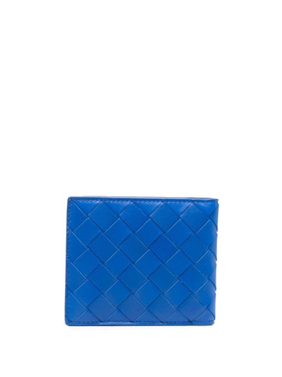 Bottega Veneta interwoven-design folded wallet outlook