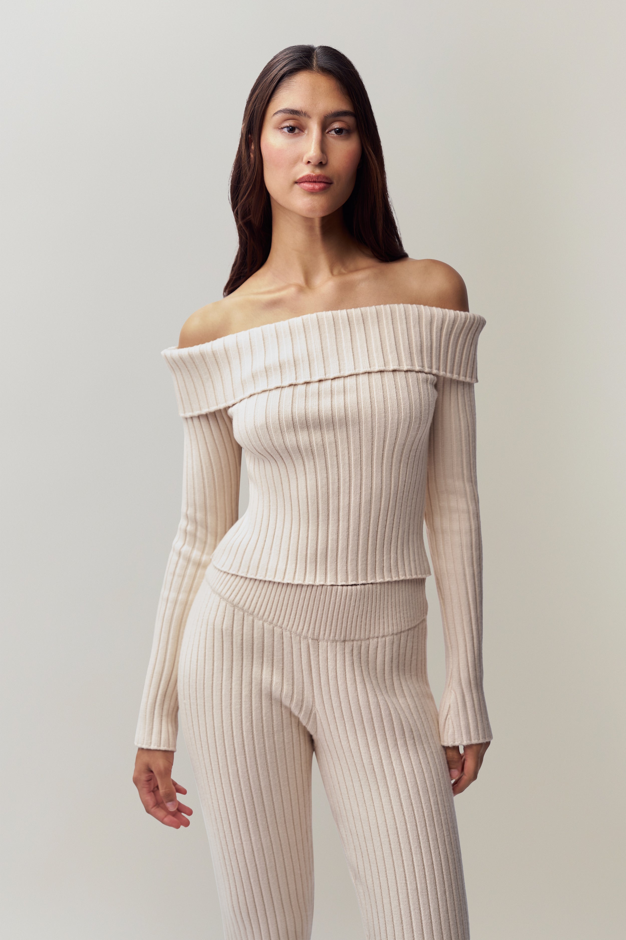 THALIA RIB PANTS - 3