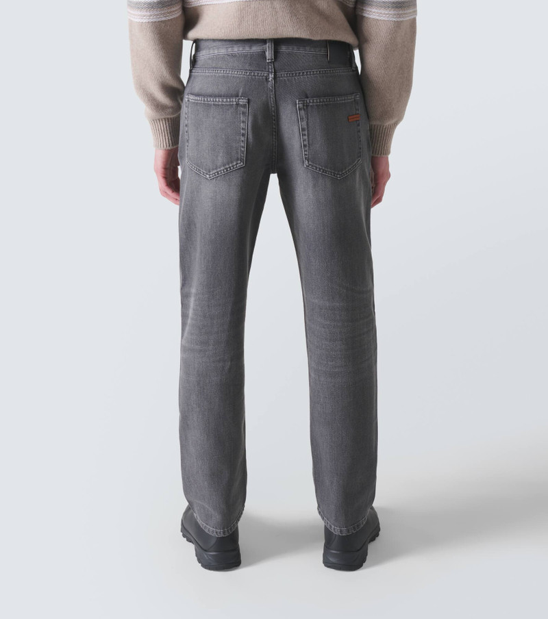 Roccia faded straight jeans 4