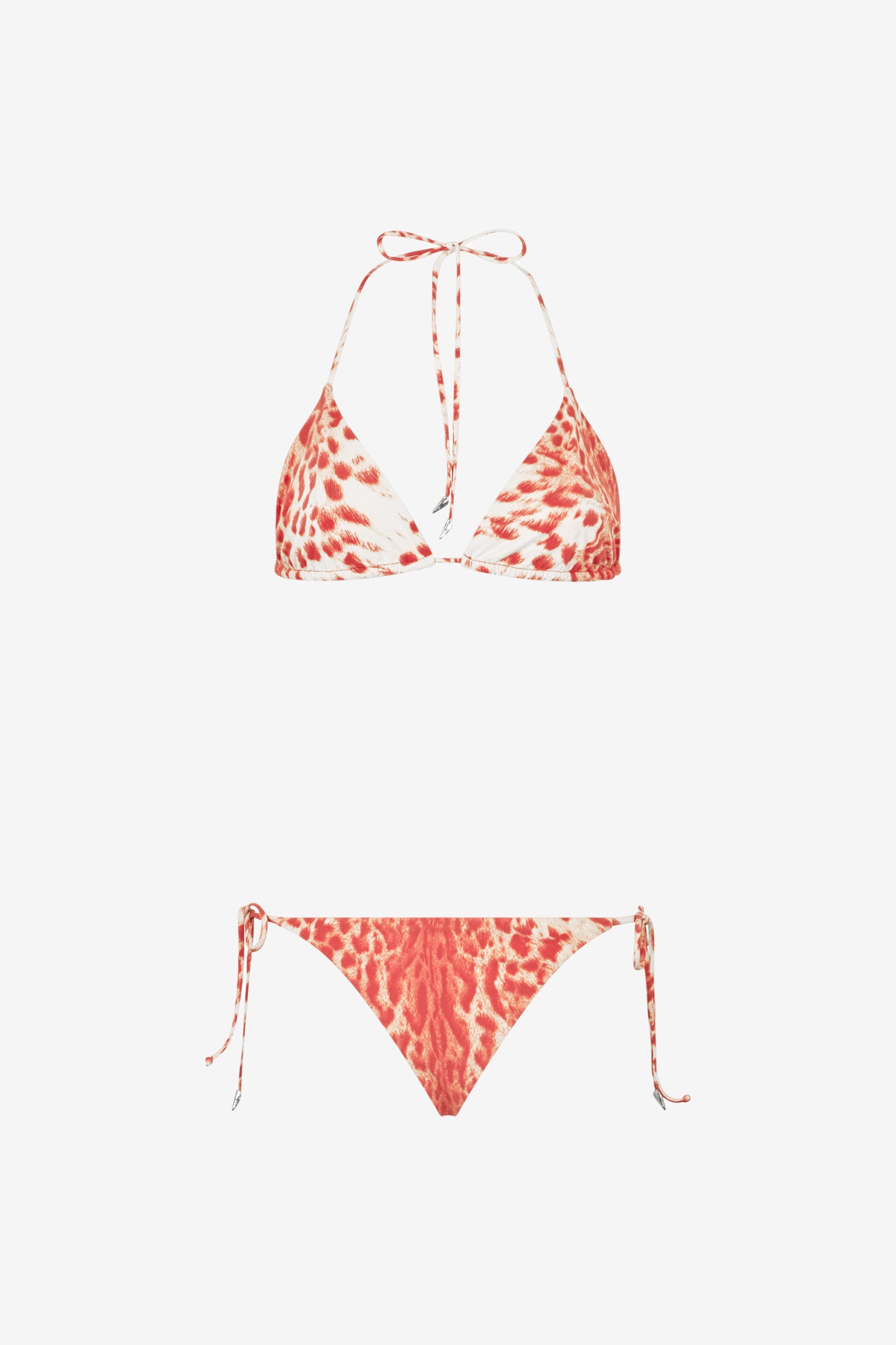 Bikini With Jaguar Skin Print - 1