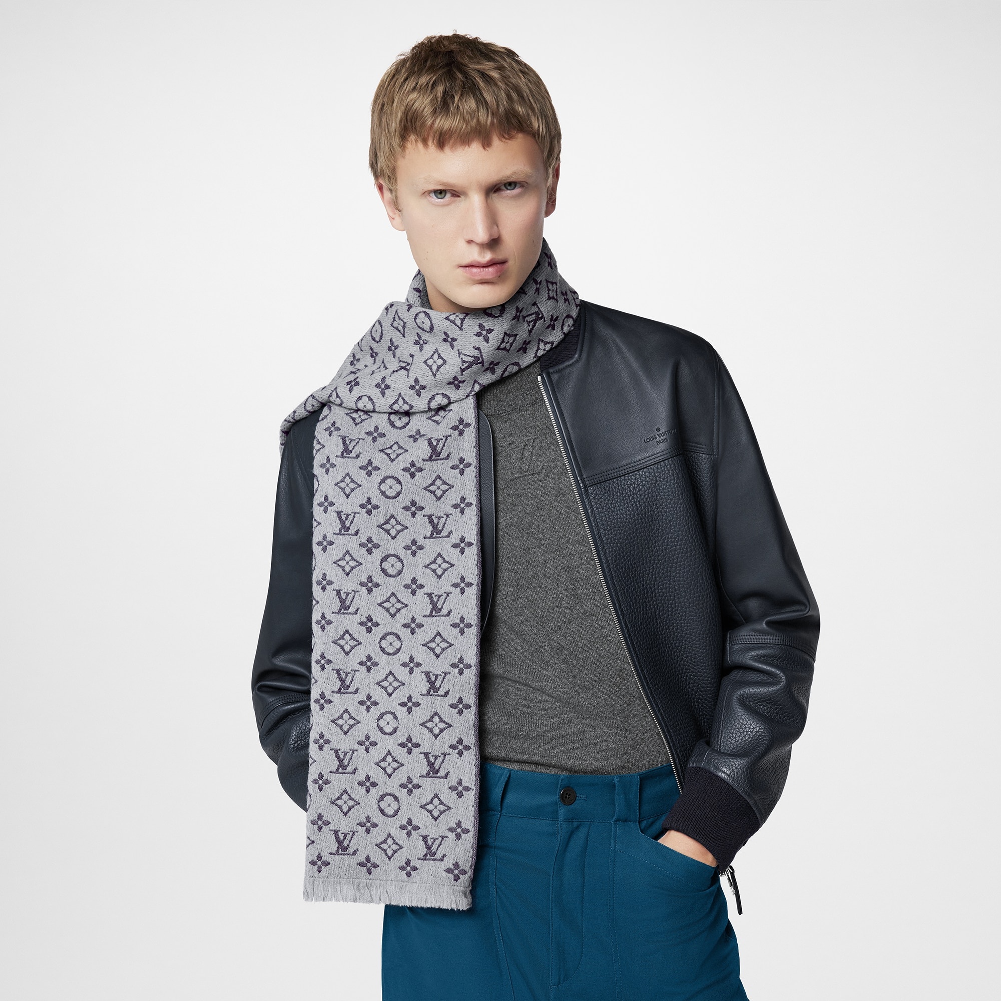 小物 Louis Vuitton Monogram Classic Scarf Monogram Classic scarf S00 - Men - Accessories | LOUIS VUITTON ®