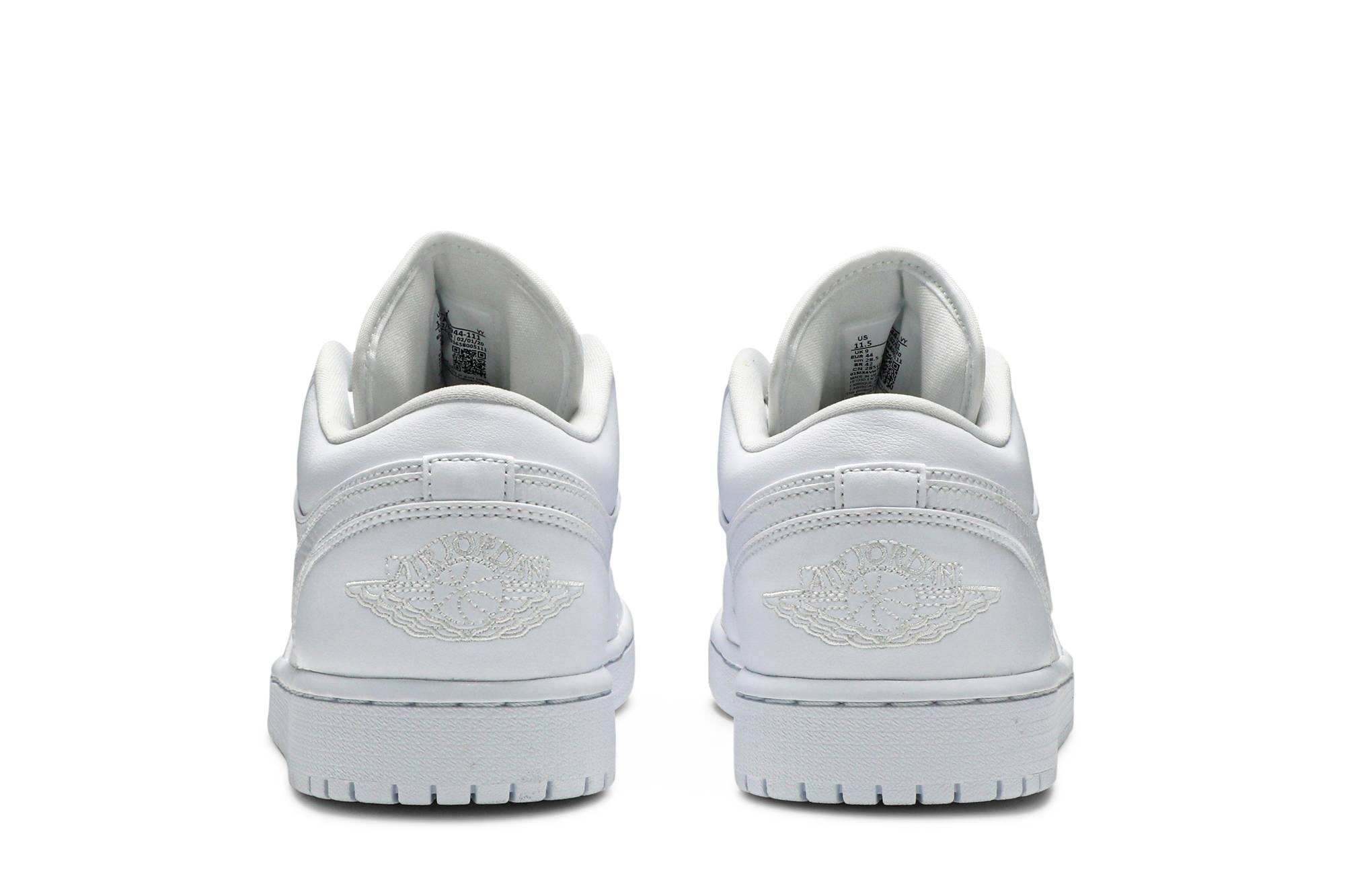 Wmns Air Jordan 1 Low 'Triple White' - 6