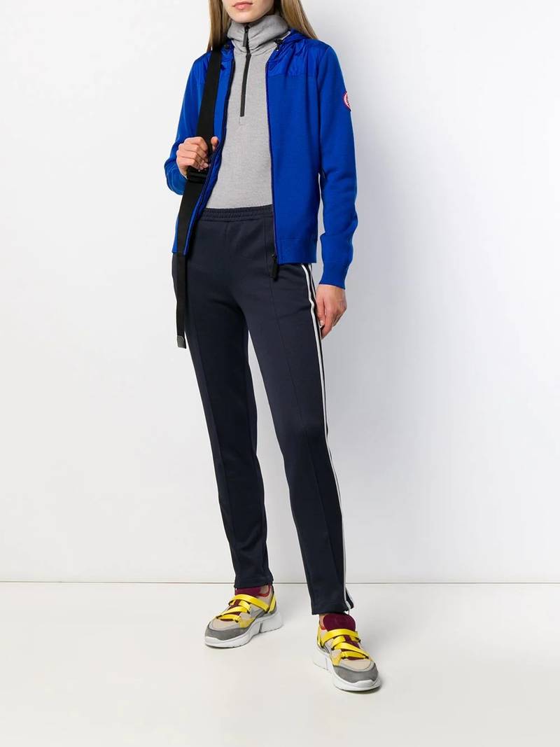 Canada Goose zipped hooded cardigan outlook