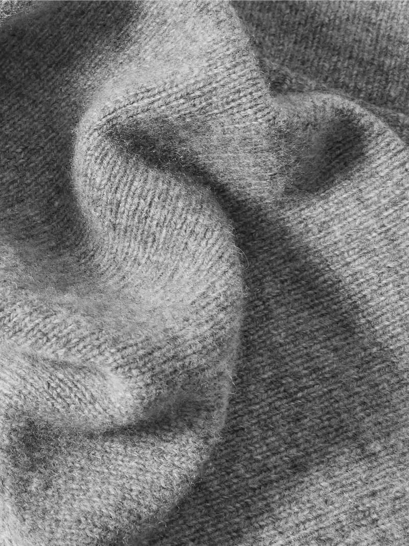 Triangle wool and cashmere-blend scarf 3