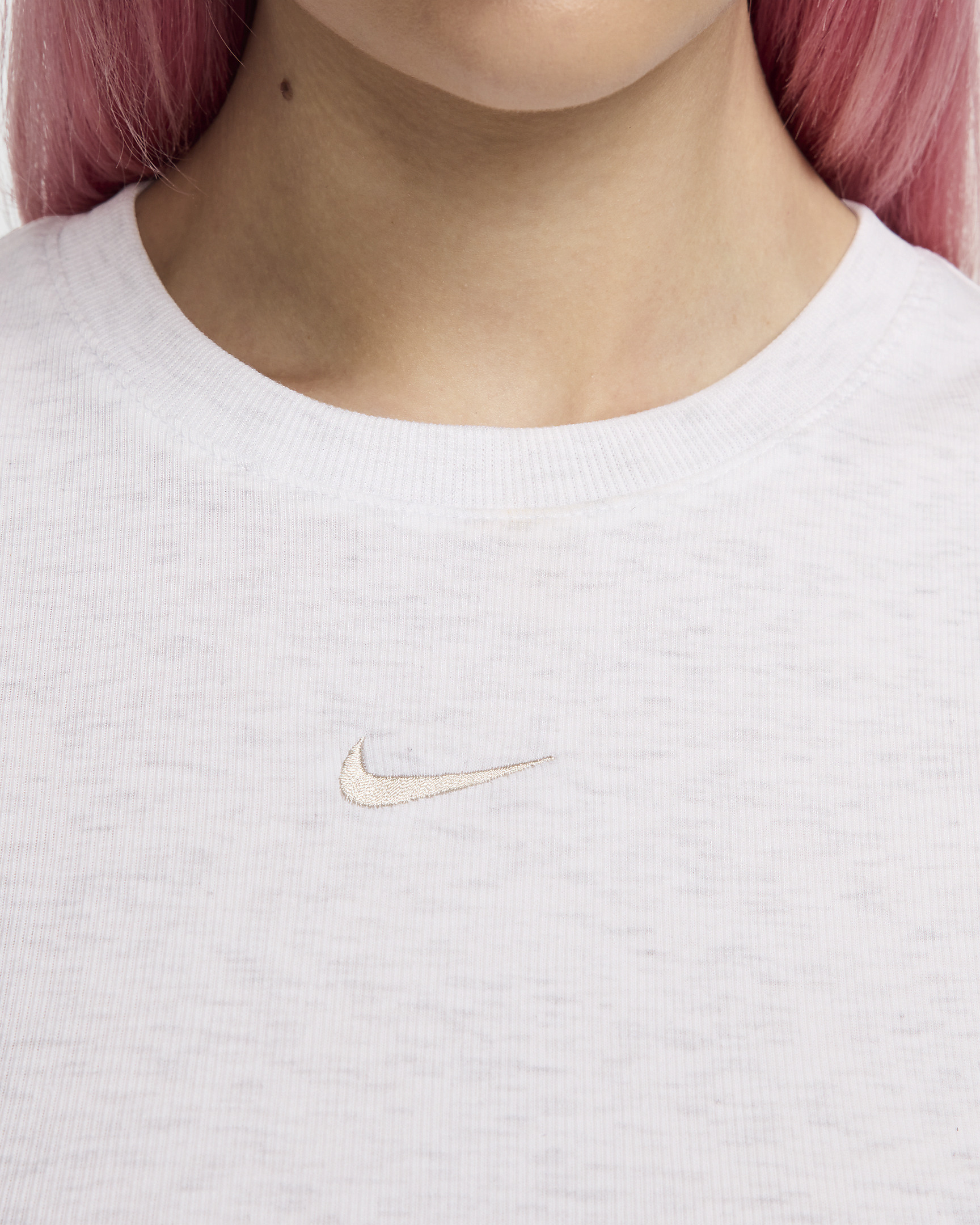 Nike Sportswear Chill Knit Women's Tight Cropped Mini-Rib Tank Top - 4