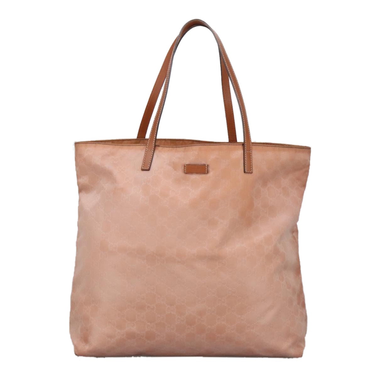 GUCCI GG Canvas Tote Bag Gold Pink - 13