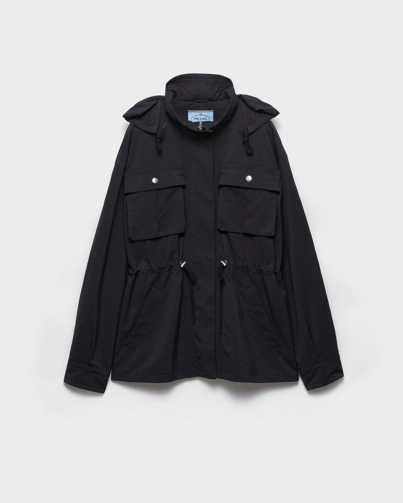 Technical fabric parka 1