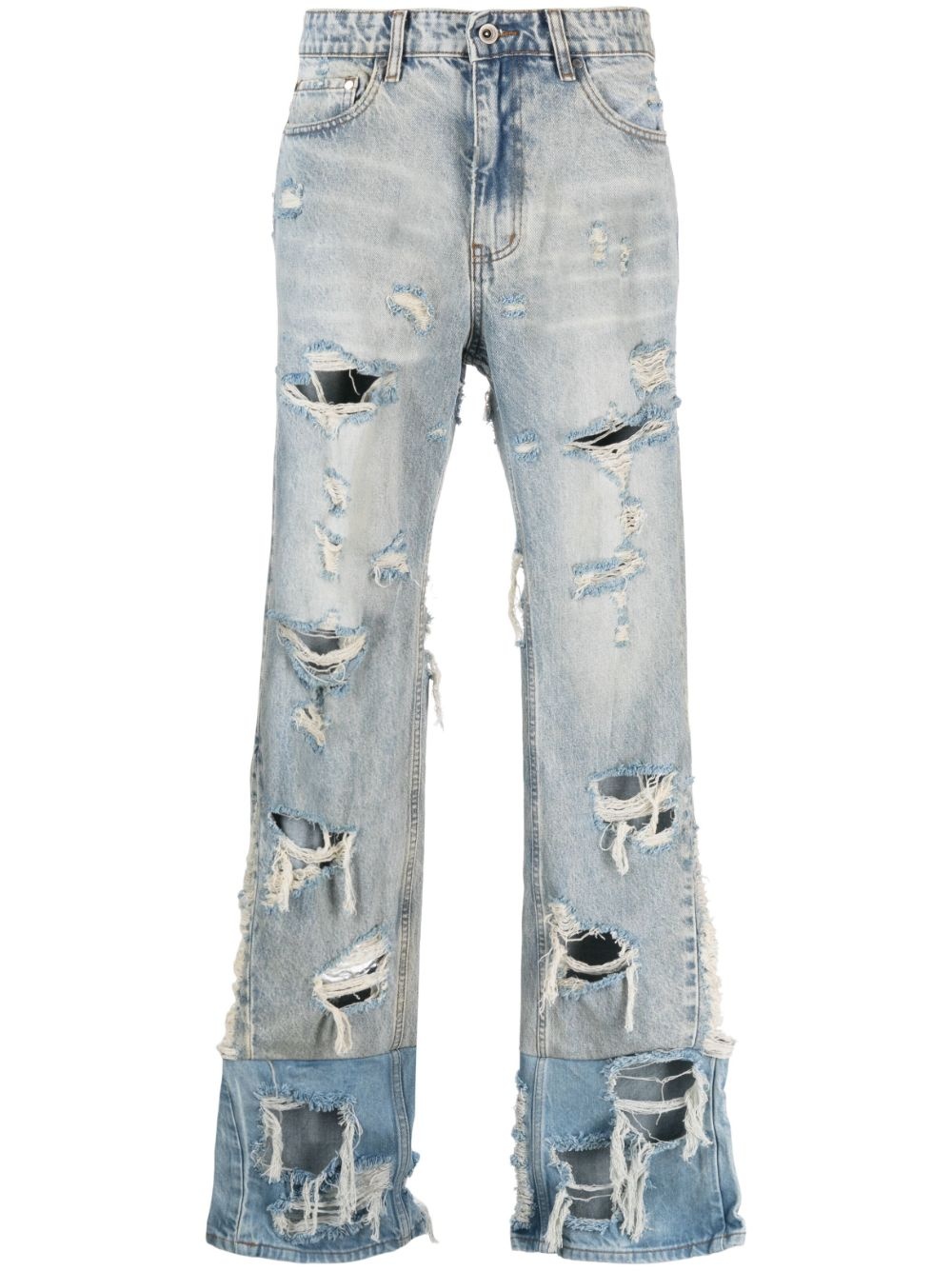 Gnarly distressed jeans - 1