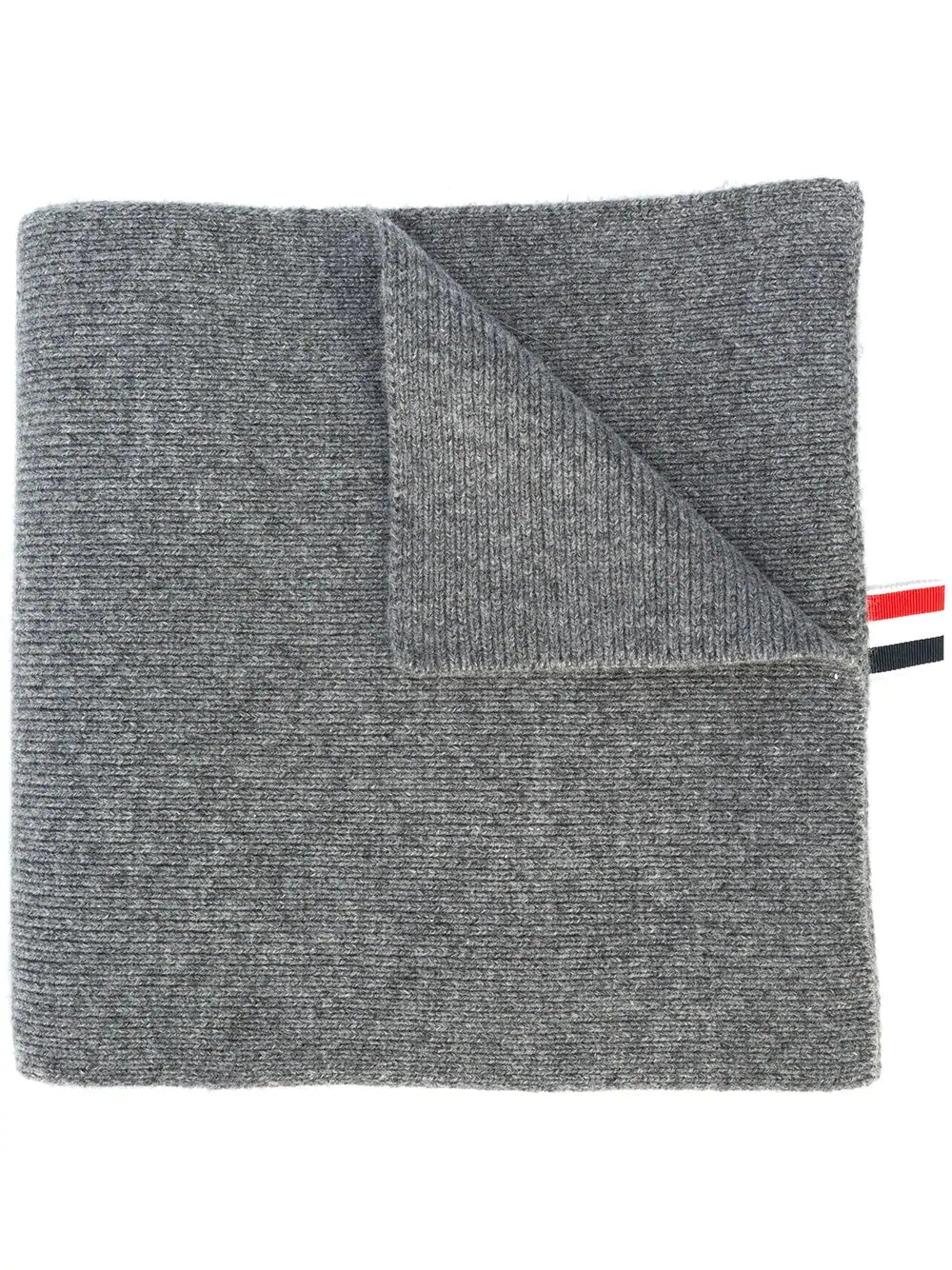 4-Bar Stripe Cashmere Rib Scarf - 1