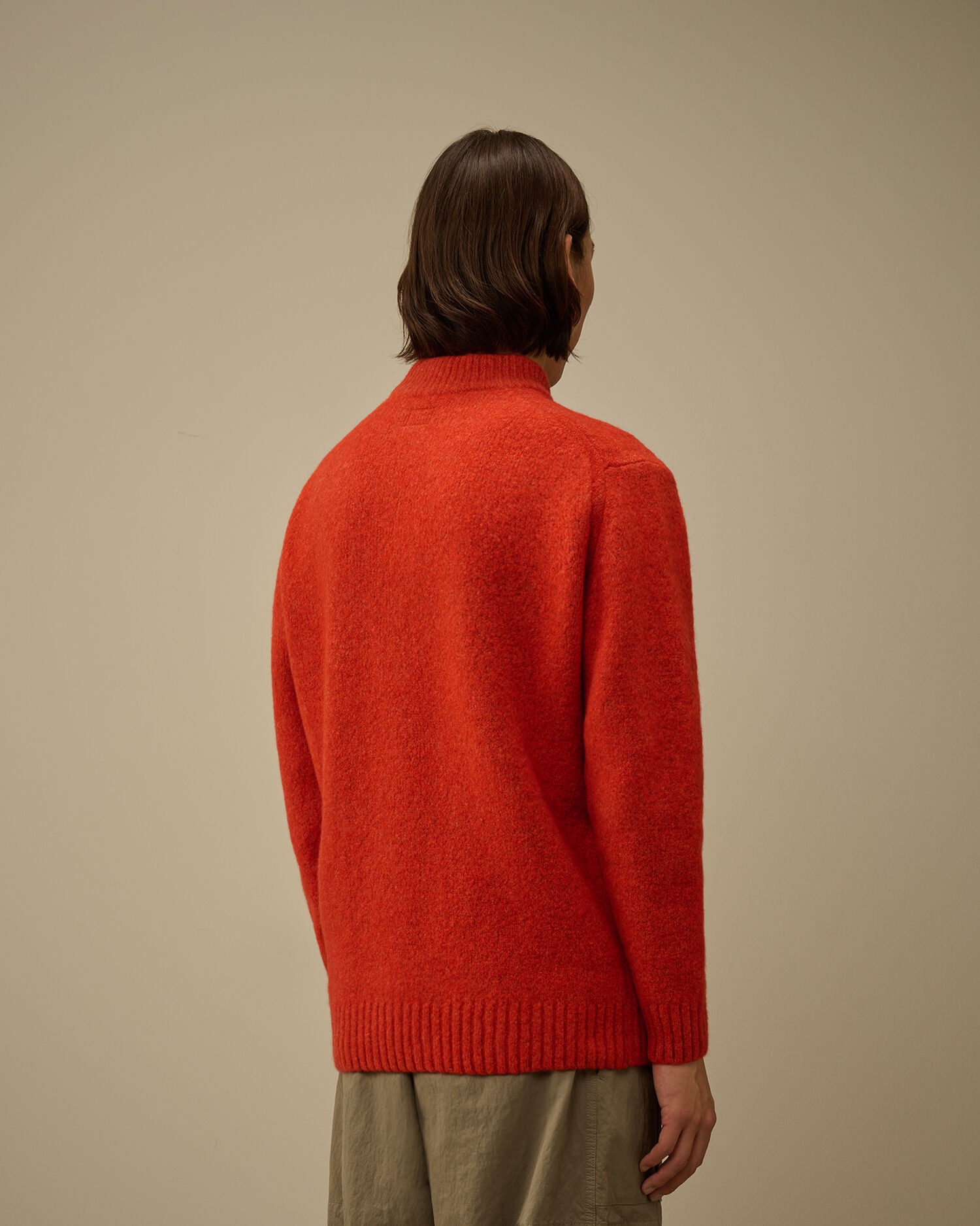 Extrafine Merino Wool Mockneck Sweater - 4
