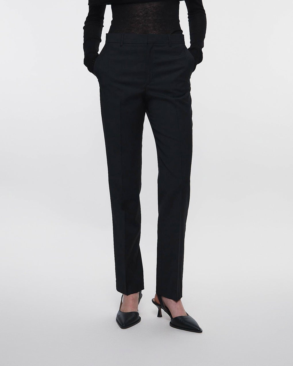 Trousers Emma Wool  Black - 2