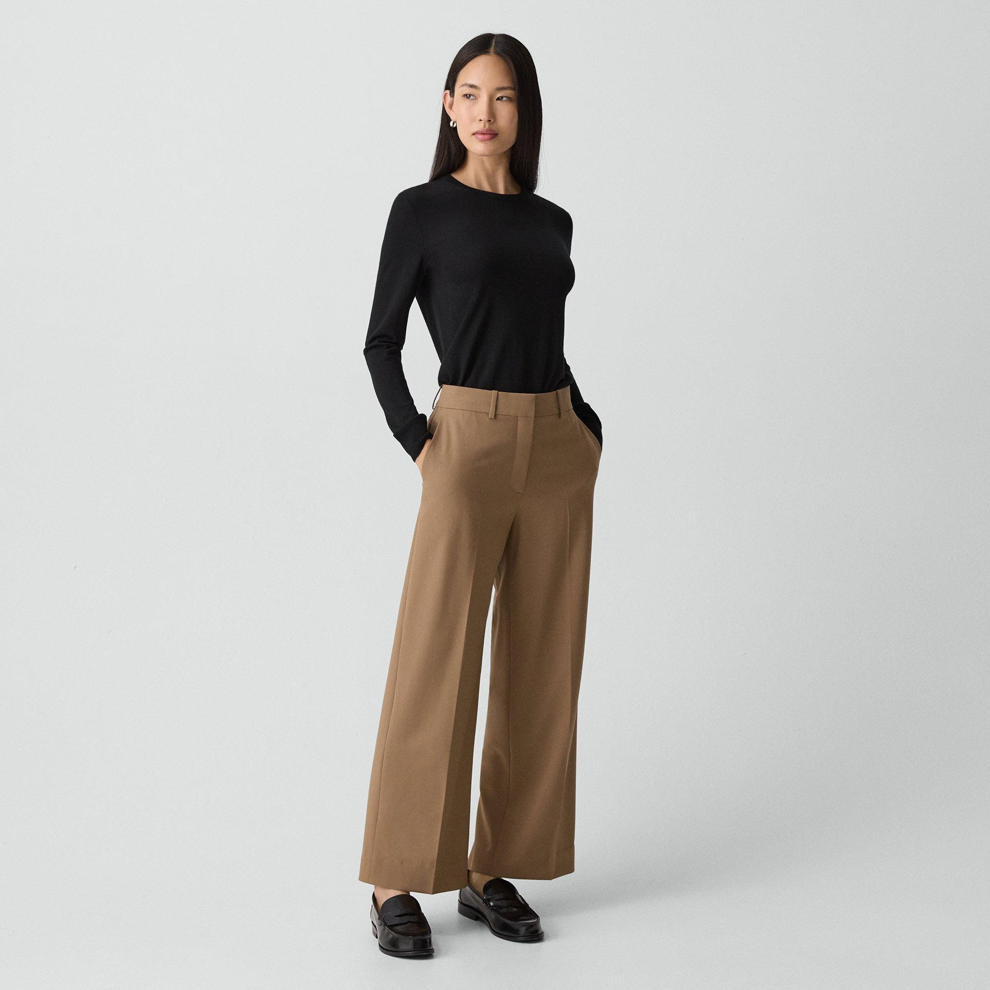 Classic Straight Pant in Good Wool - 3