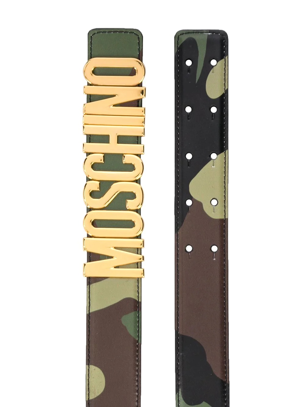 camouflage logo plaque belt - 2