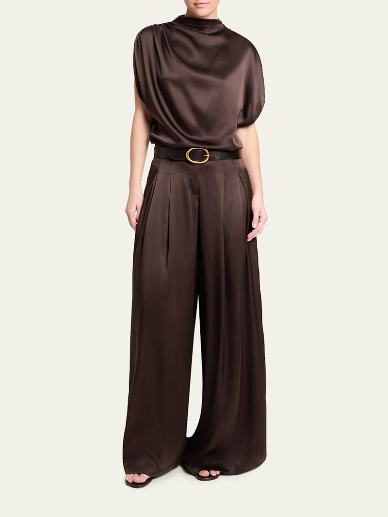 TWP Drew Silk Wide-Leg Pants outlook