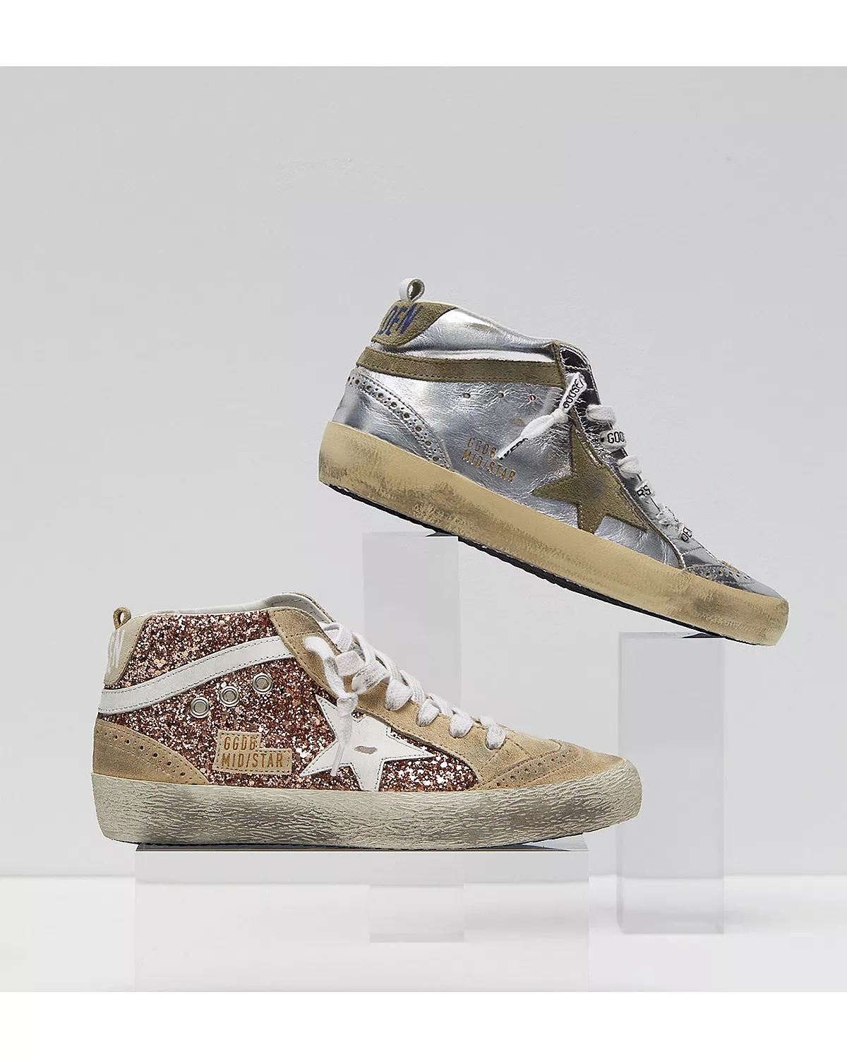 Women's Mid Star Mid Top Sneakers - 2