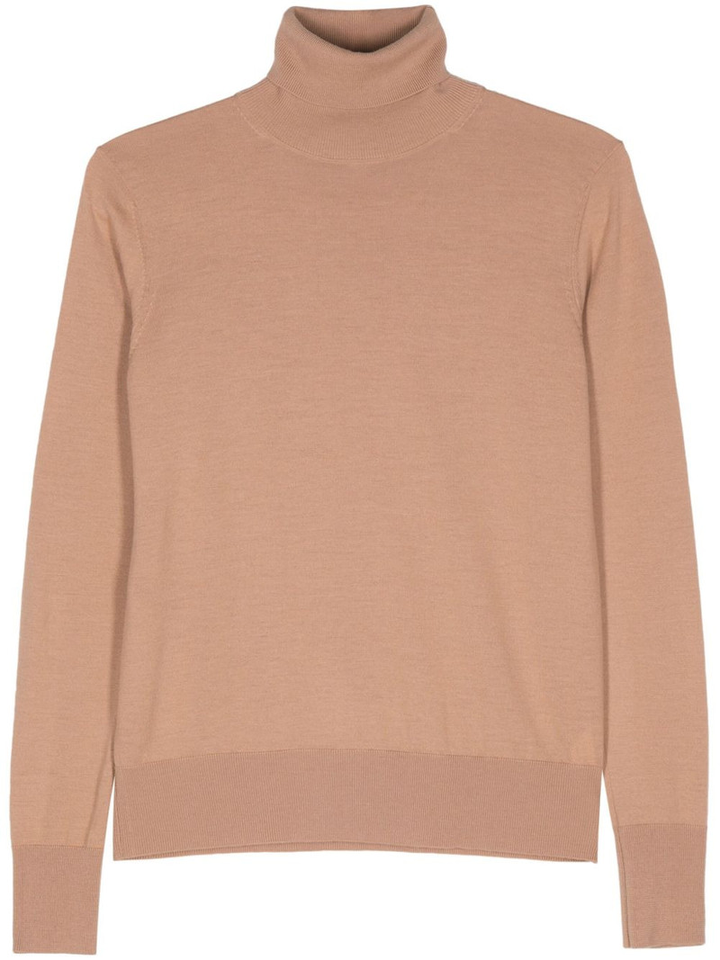 roll-neck virgin-wool jumper 1