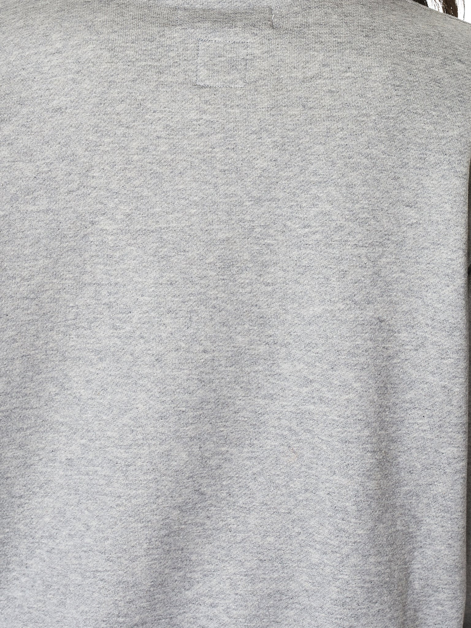 Curled Shoulder Crewneck Pullover - 5