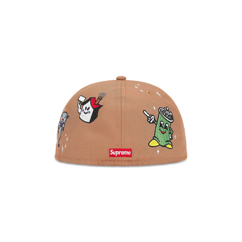 Supreme Supreme Characters S Logo New Era 'Brown' outlook