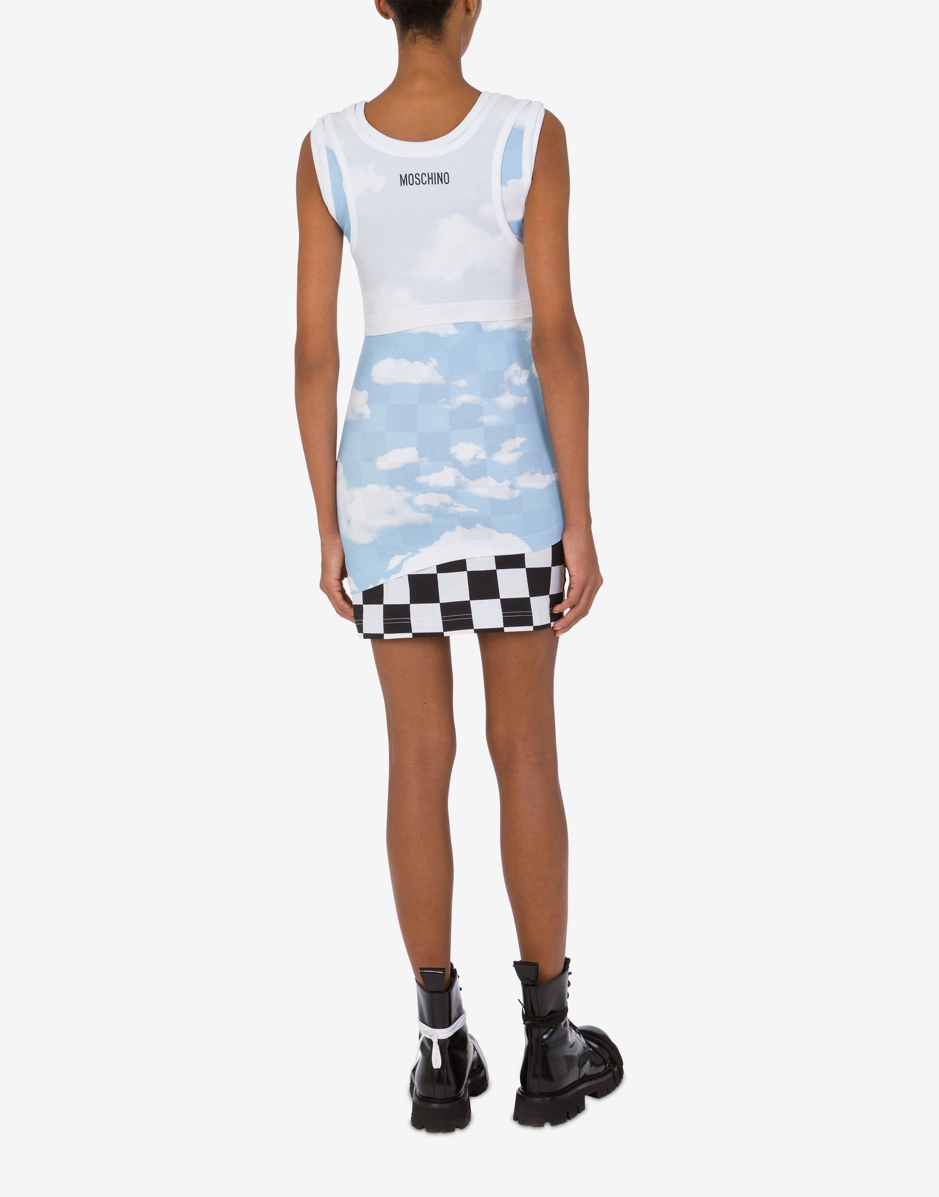 LIGHTWEIGHT JERSEY DRESS WITH PRINT - 2