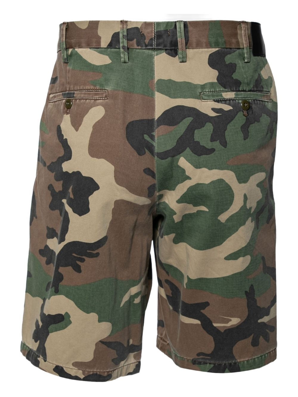 crossover camouflage shorts - 2
