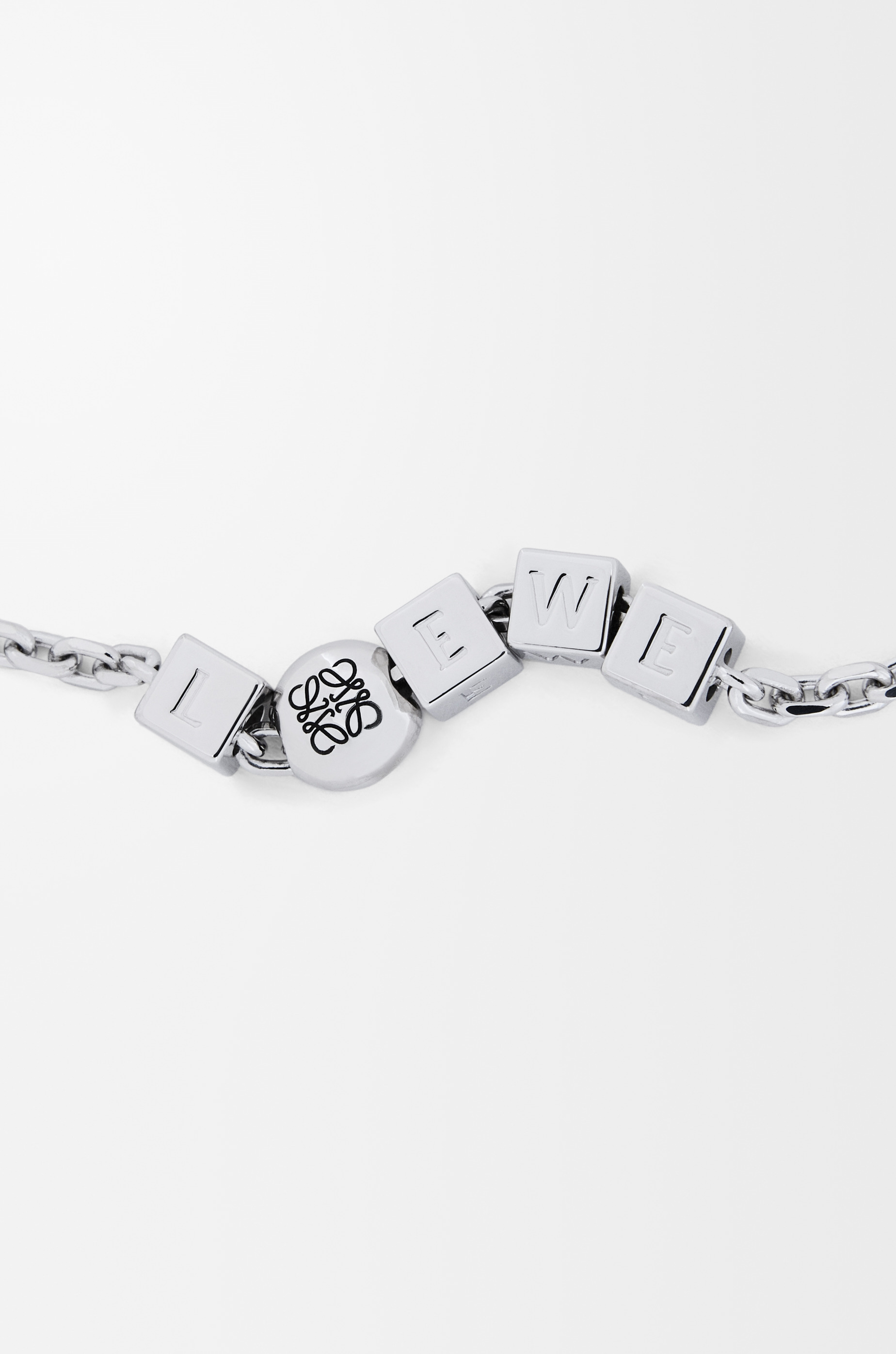 Pebble Cube bracelet in sterling silver - 3