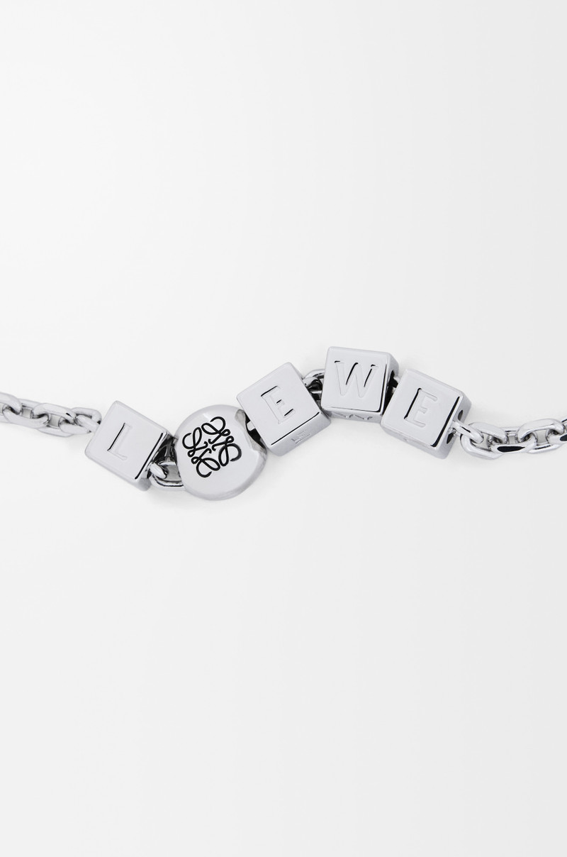 Pebble Cube bracelet in sterling silver 3