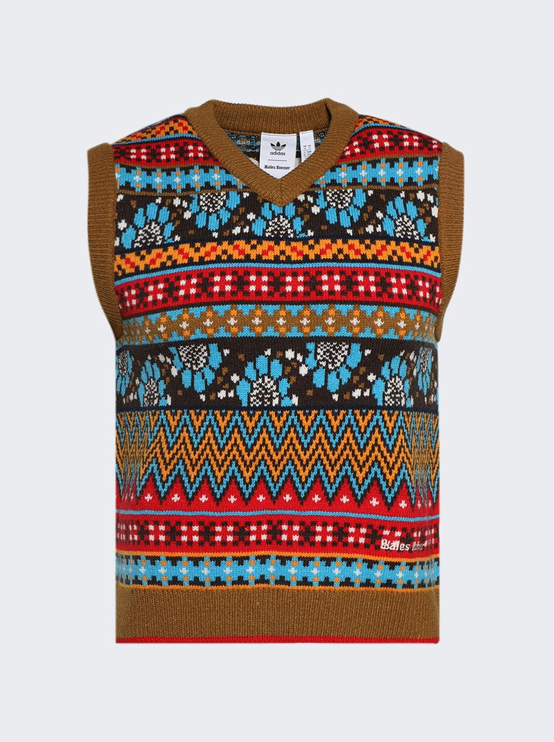 X Wales Bonnet Knit Vest Multicolor - 1