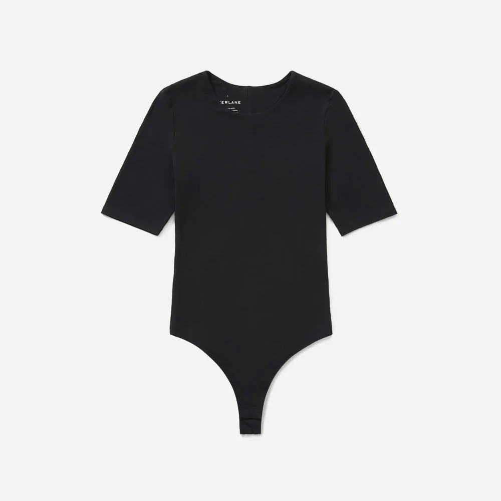 THE SHORT-SLEEVE CREW NECK BODYSUIT - 1