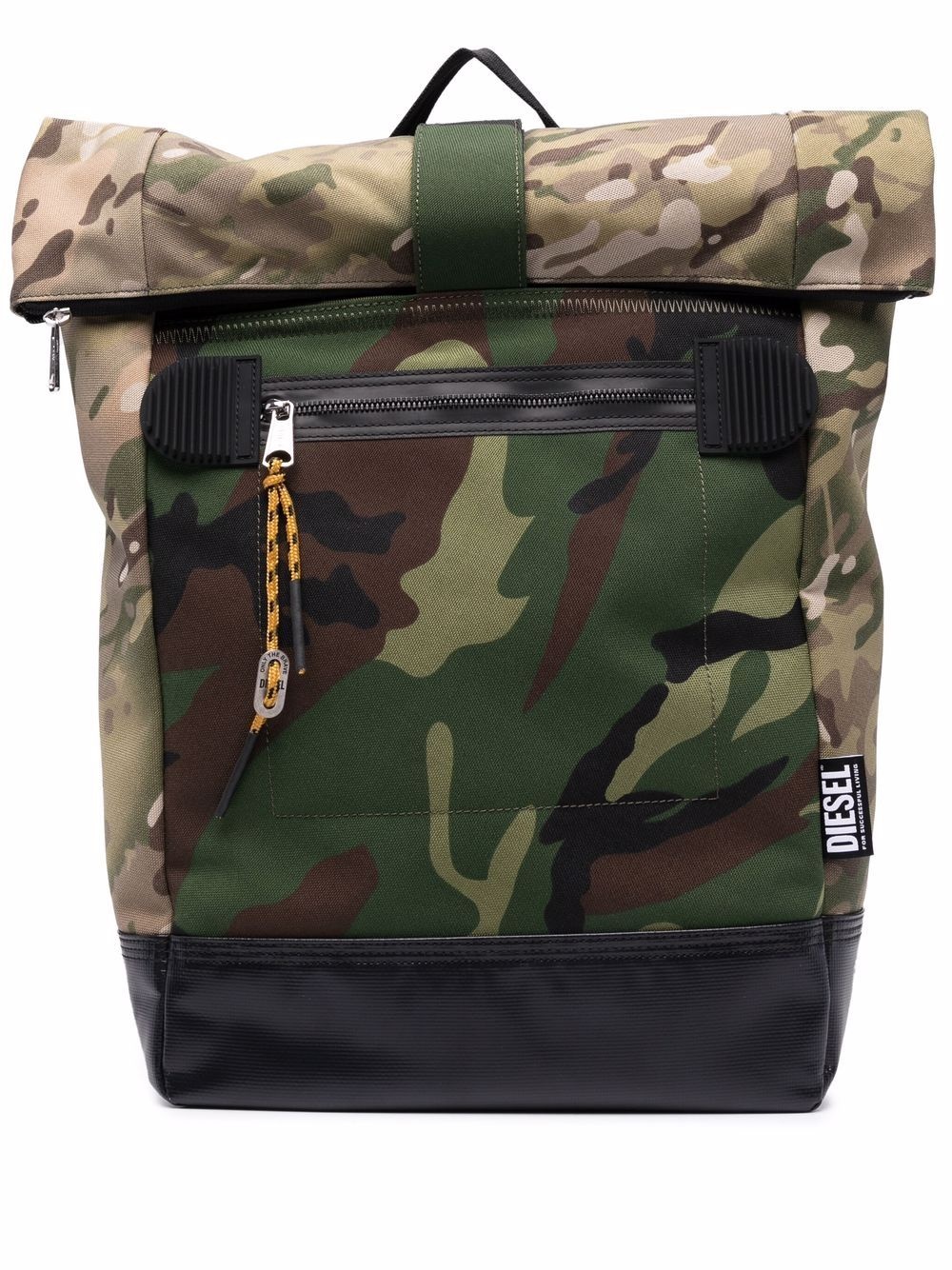 camouflage-print backpack - 1